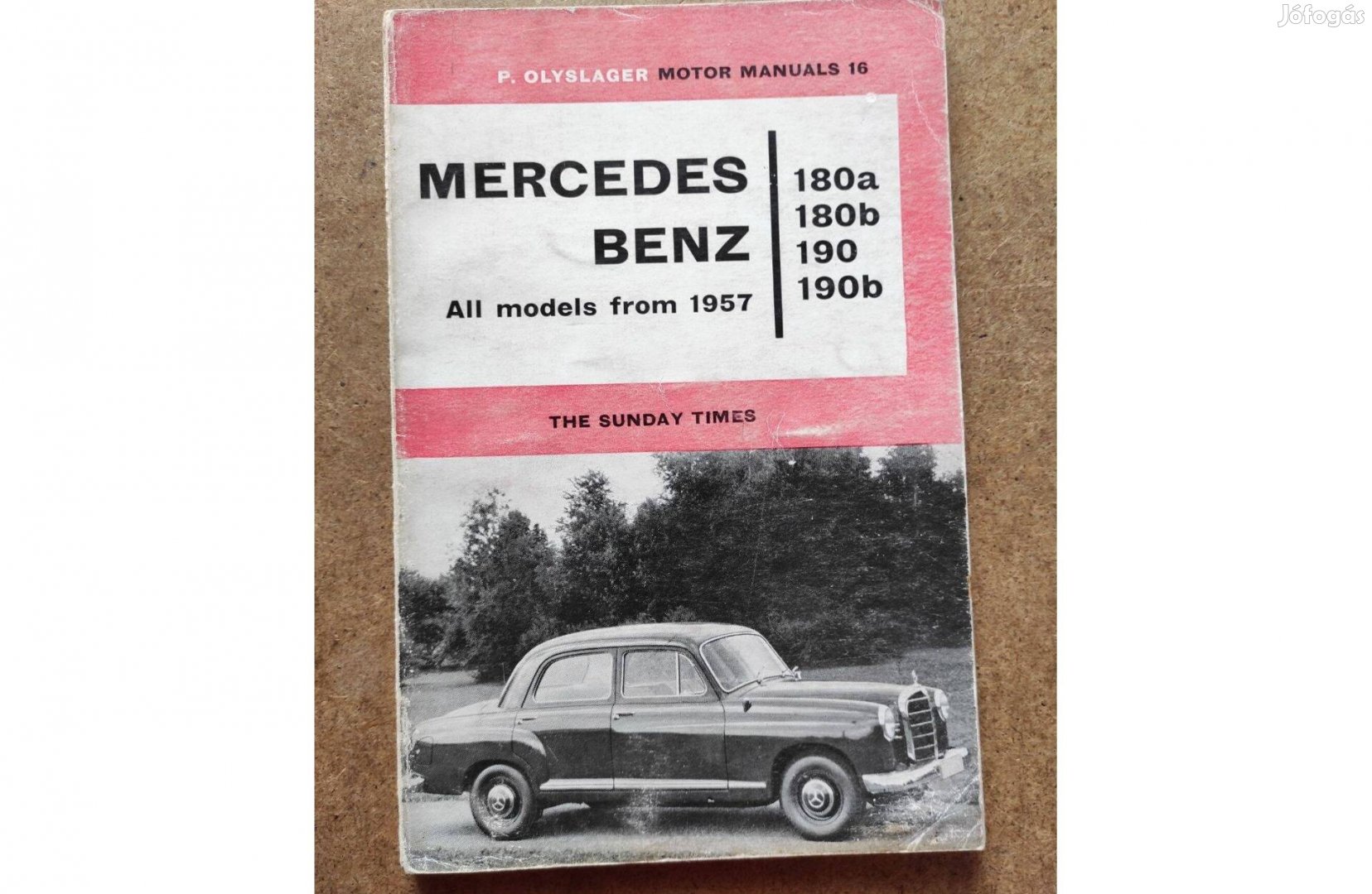 Mercedes 180a, 180b, 190, 190b javítási karbantartási könyv