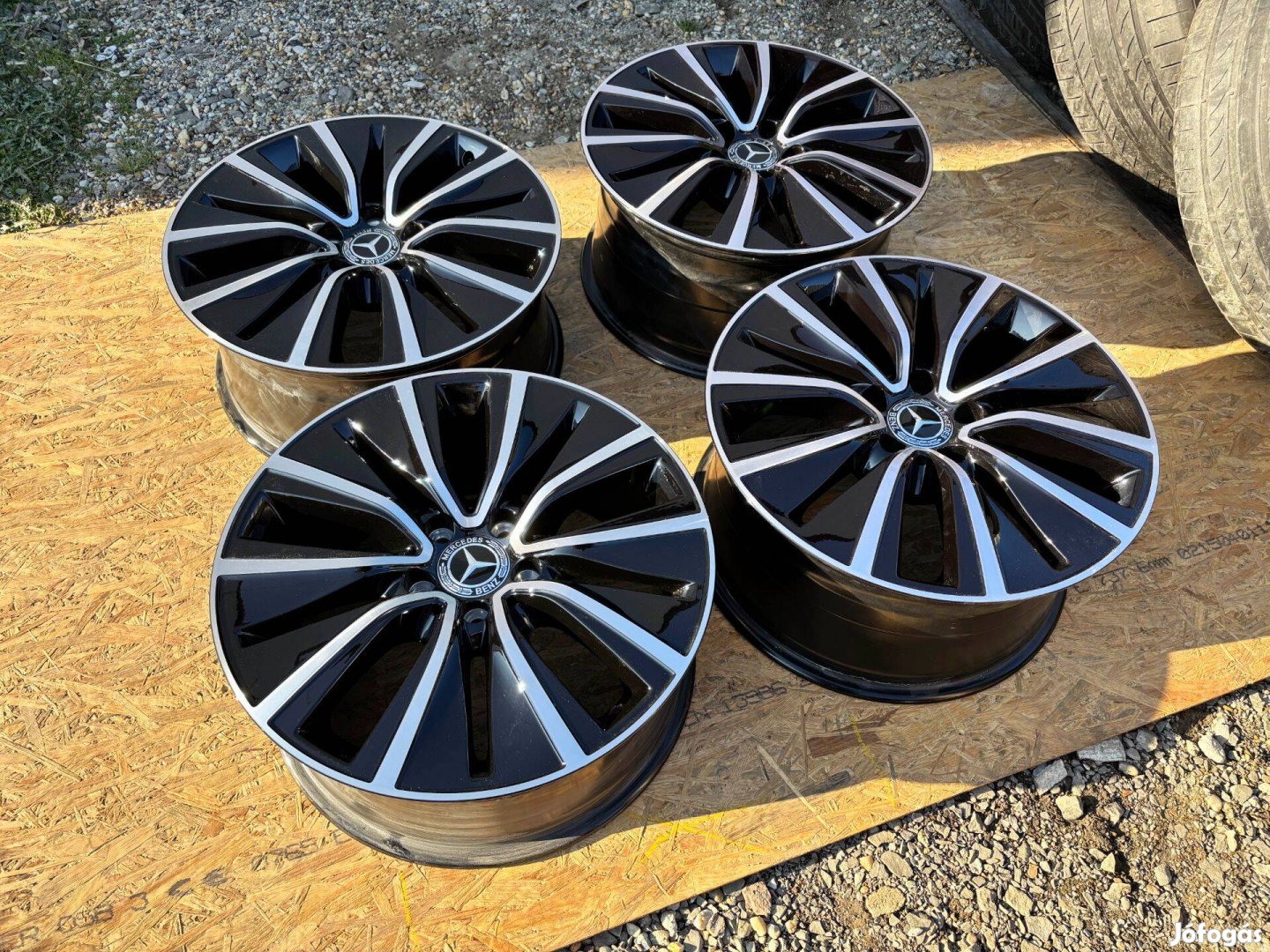 Mercedes 18" 5x112 Új gyári kétszéles alufelni 18 coll W257 w213 w214