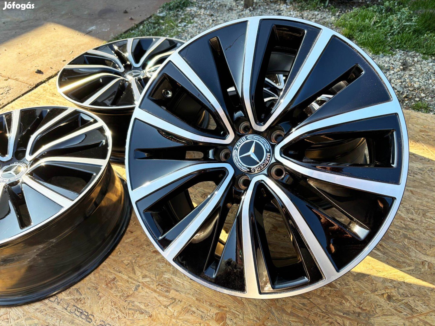 Mercedes 18" 5x112 Új gyári kétszéles alufelni 18 coll W257 w213 w214