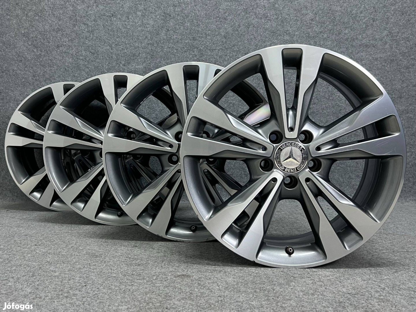 Mercedes 18" 5x112 alufelni felni C osztály C-osztály W205 kétszéles
