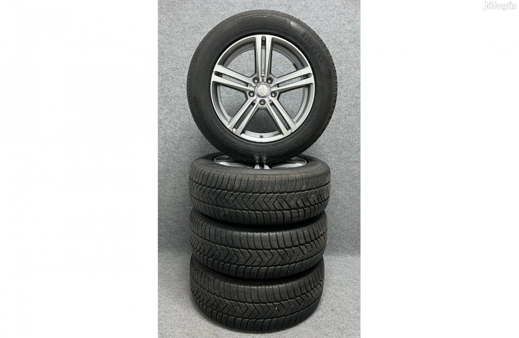 Mercedes 18" 5x112 alufelni felni GLC 235/60r18 pirelli téli 2021
