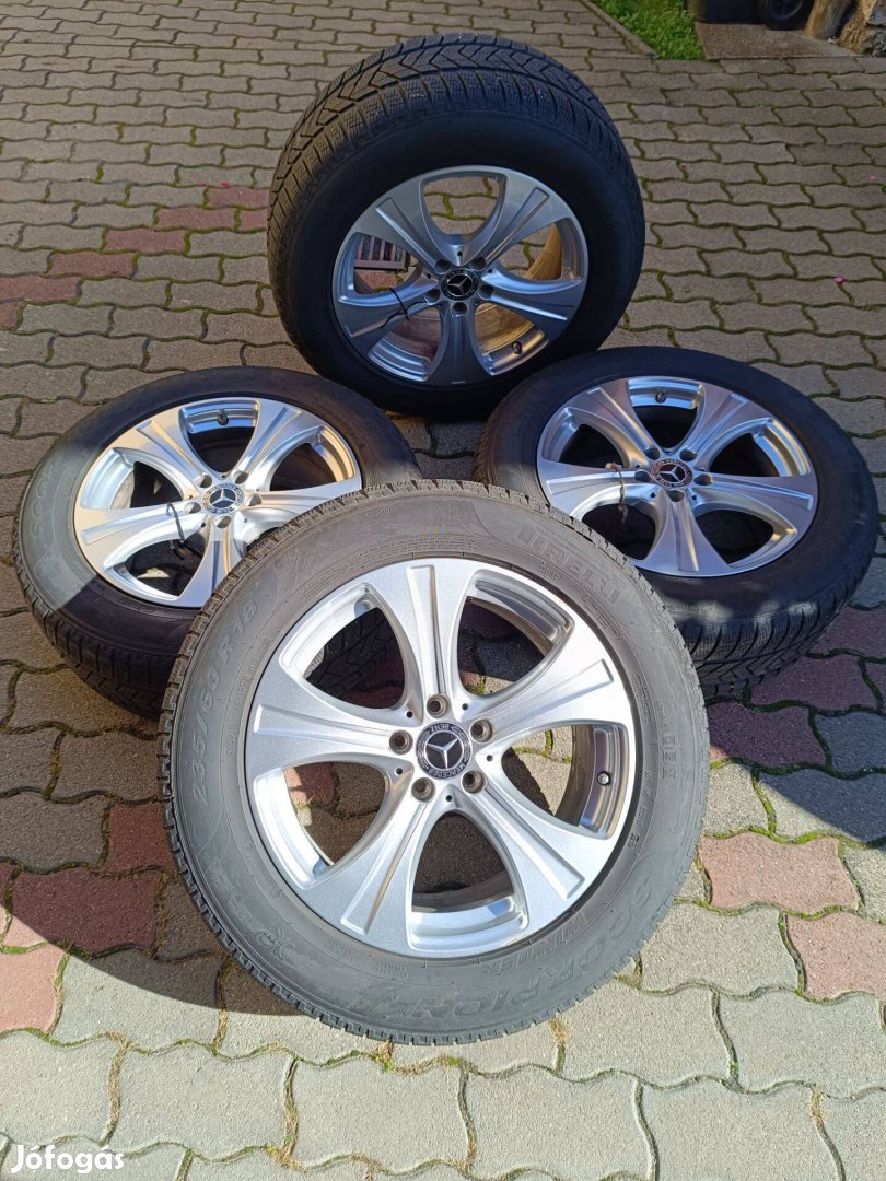 Mercedes 18" Téli kerék gyári felni+Tpms