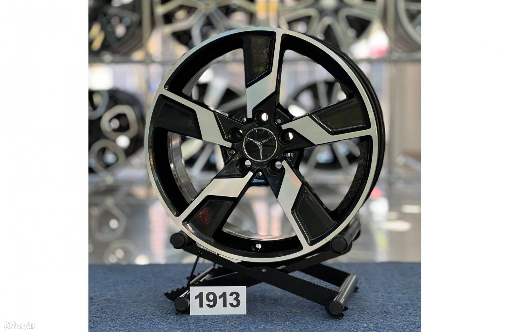 Mercedes 18 -as gyári felni alufelni, 5x112, S E osztály (1913)