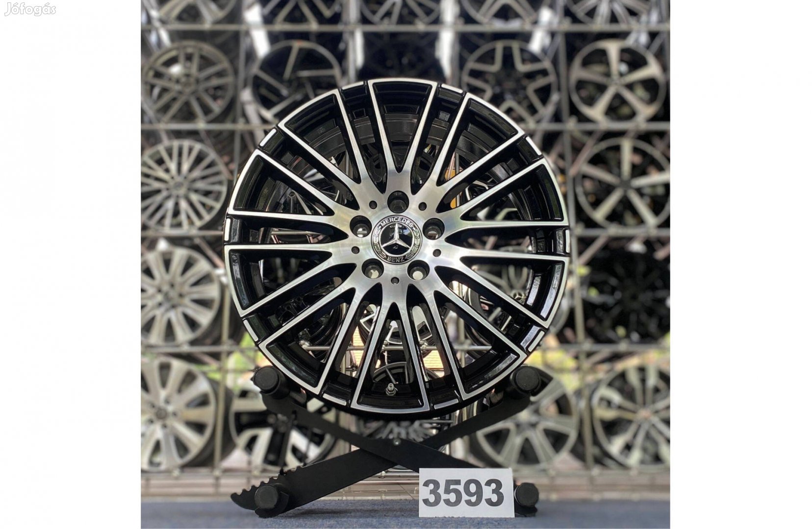 Mercedes 18 gyári alufelni felni, 5x112, CLA A C B osztály (3593)