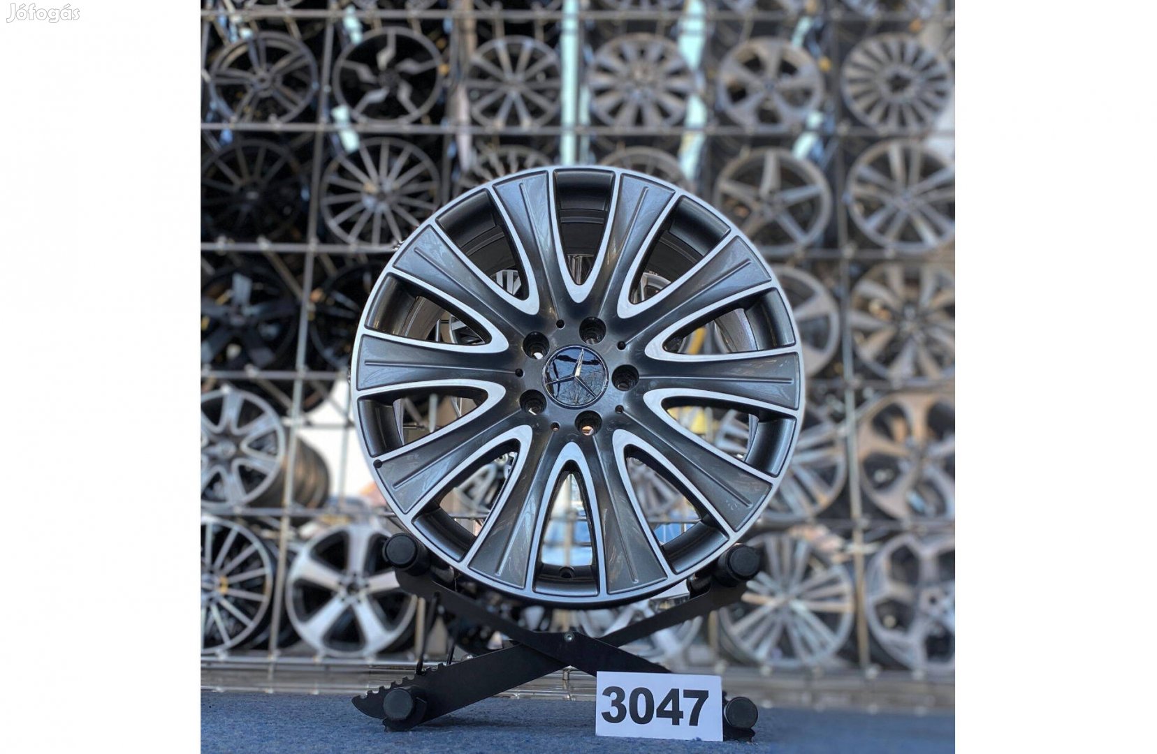 Mercedes 18 gyári alufelni felni, 5x112, S E osztály (3047)