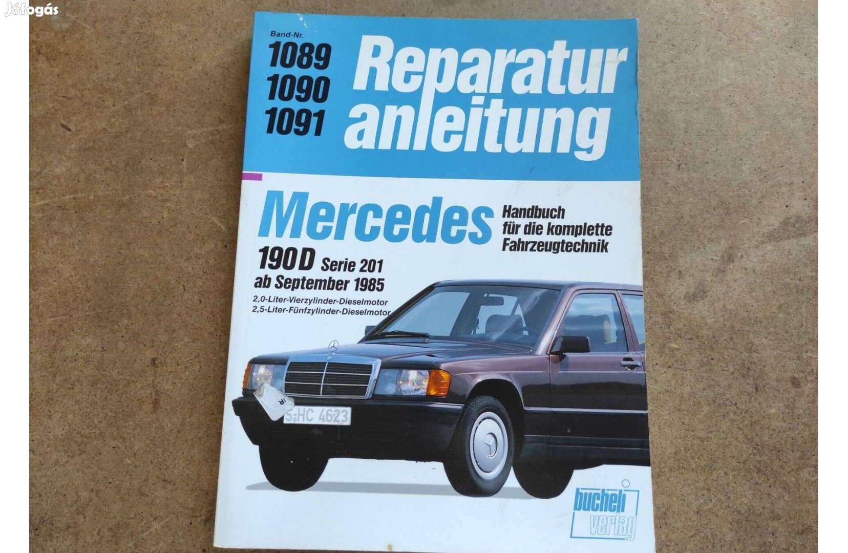 Mercedes 190 D javítási karbantartási könyv