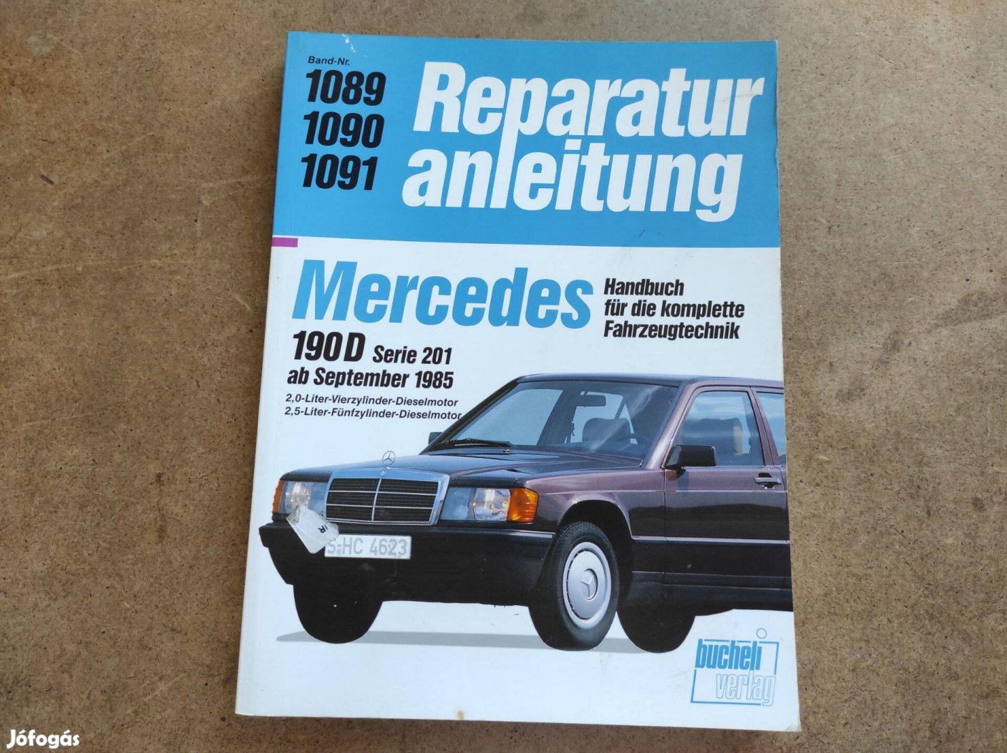 Mercedes 190 D javítási karbantartási könyv