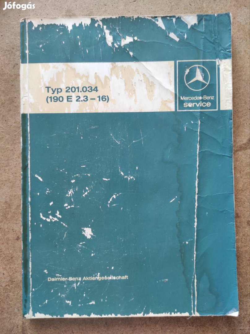 Mercedes 190 E2,3-16 javítás szerelés könyv