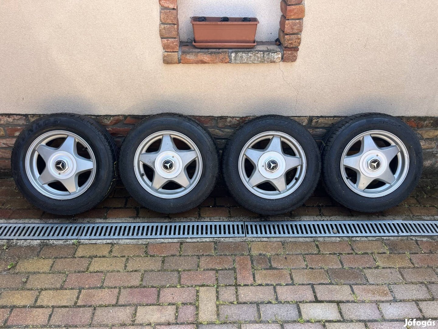 Mercedes 190, W201, W124, W126 retro penta stílusú alufelni garnitúra
