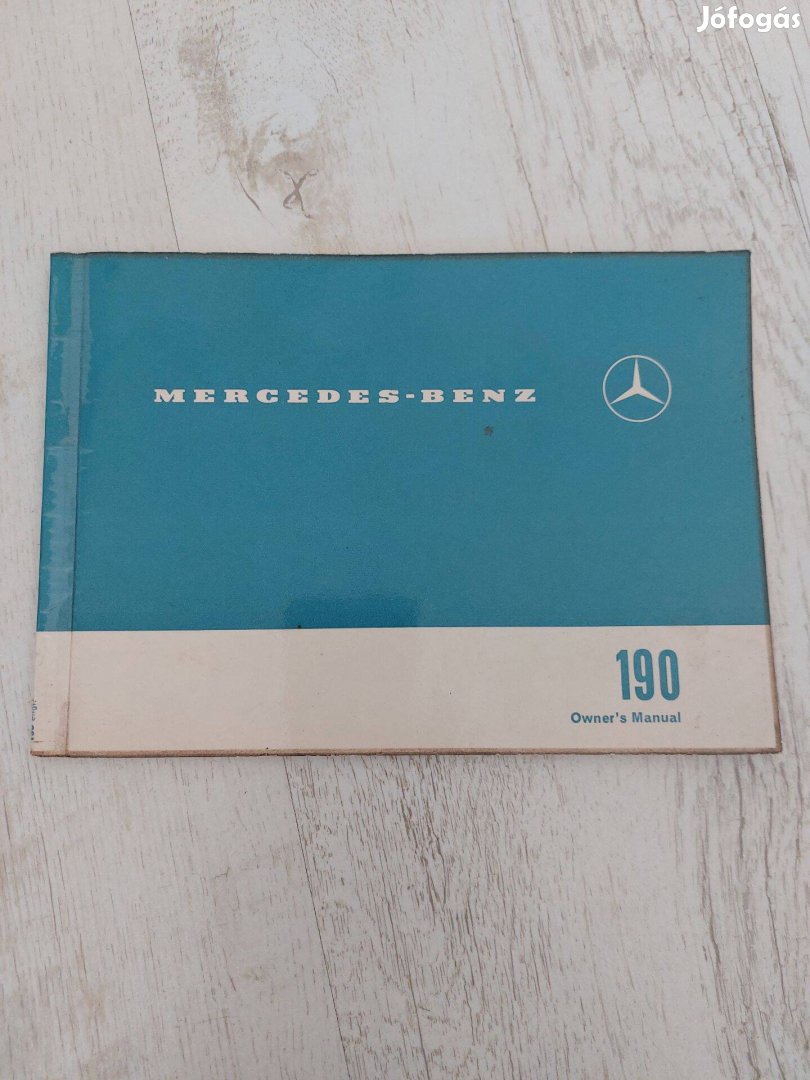 Mercedes 190 kézikönyv