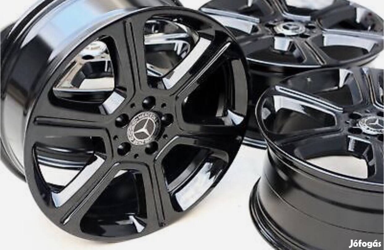 Mercedes 19 coll eredeti gyári cikkszámos alufelni 5x112 felni qq