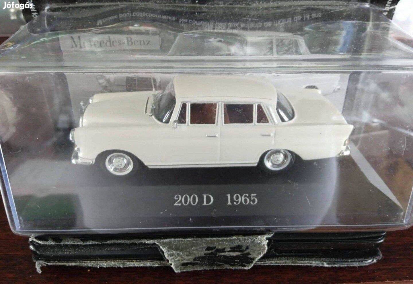 Mercedes 200 D 1965 kisauto modell 1/43 Eladó