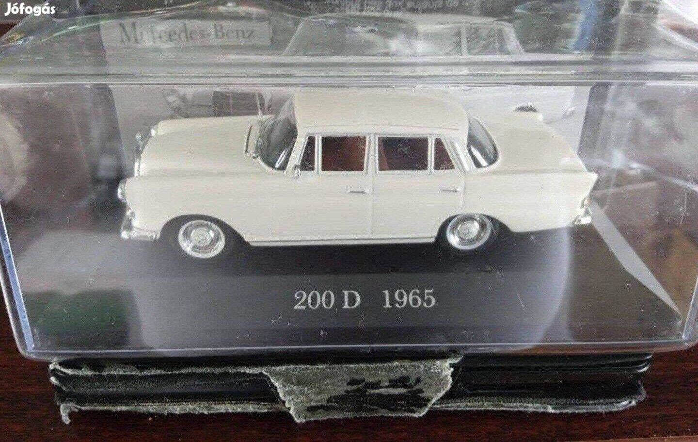 Mercedes 200 D 1965 kisauto modell 1/43 Eladó