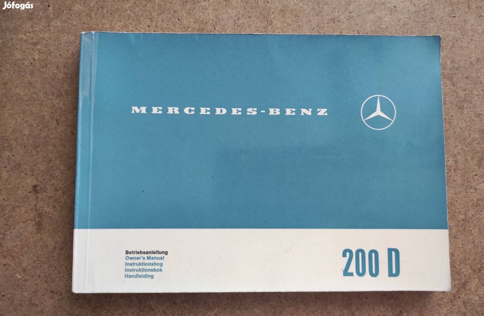 Mercedes 200 D kezelési utasítás