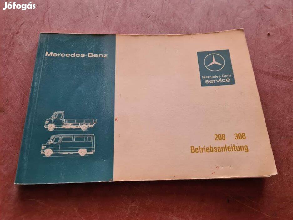 Mercedes 208-308 Kézi Könyvek- Szerviz Cimek