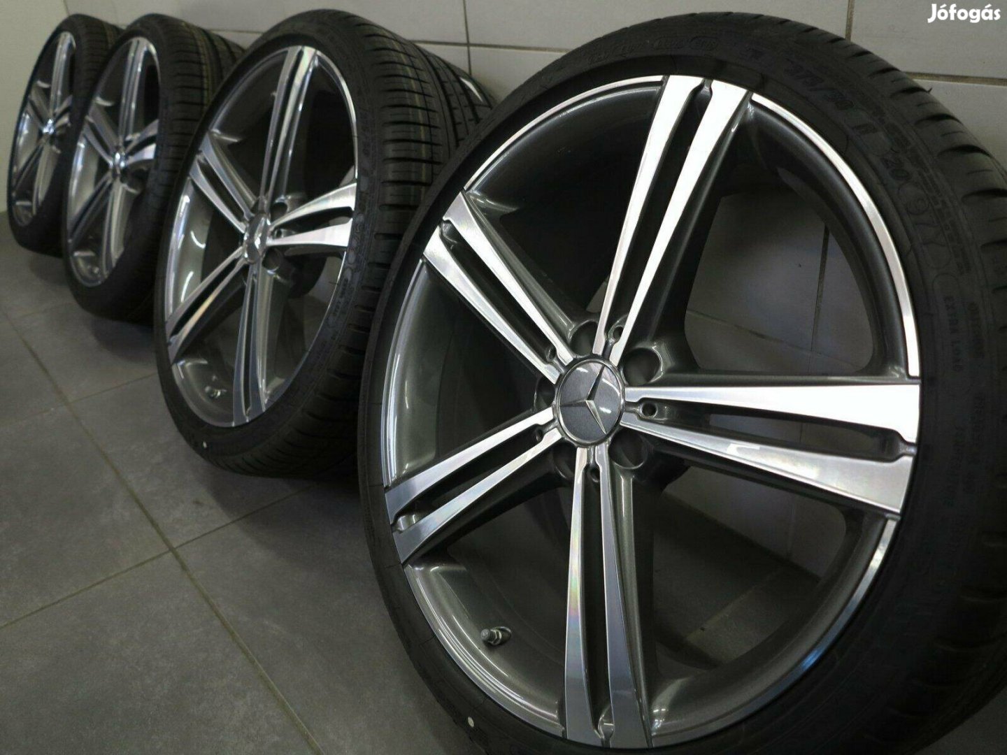Mercedes 20 coll eredeti gyári cikkszámos alufelni 5x112 felni