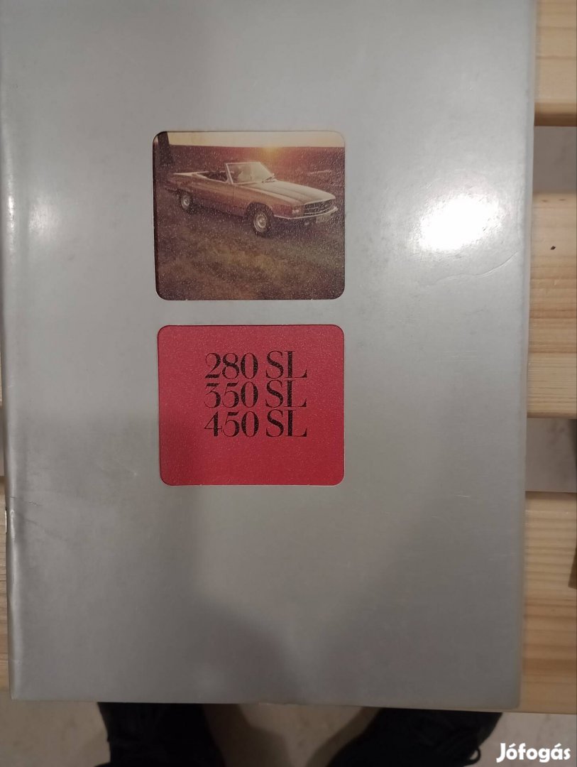 Mercedes 280 SL, 350SL, 450SL prospektus eladó!