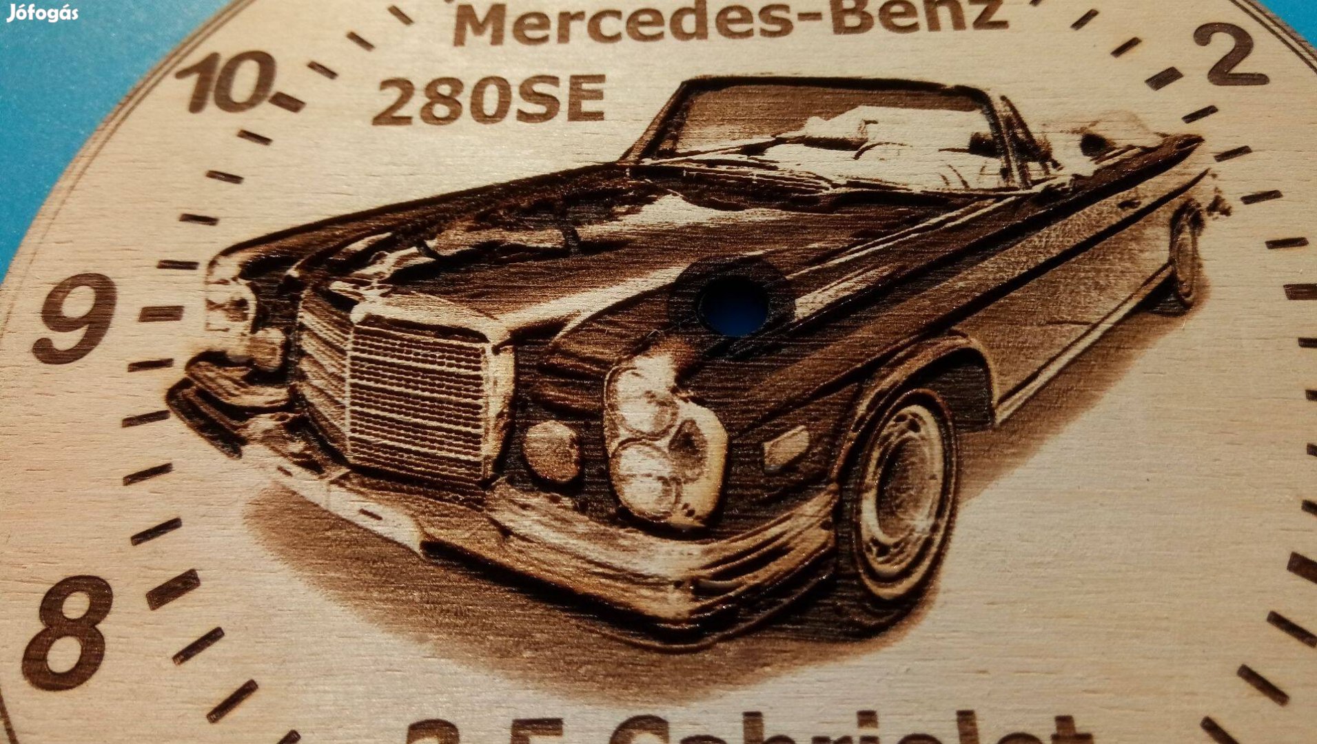 Mercedes 280 mintás falióra