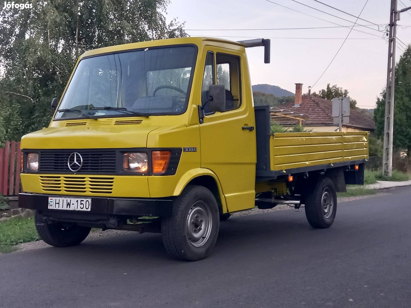 Mercedes 308d platós