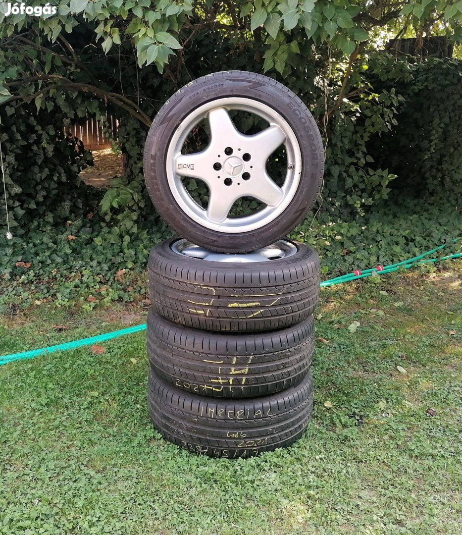 Mercedes 5 x112 x 17" alufelni nyári gumigarnitúrával