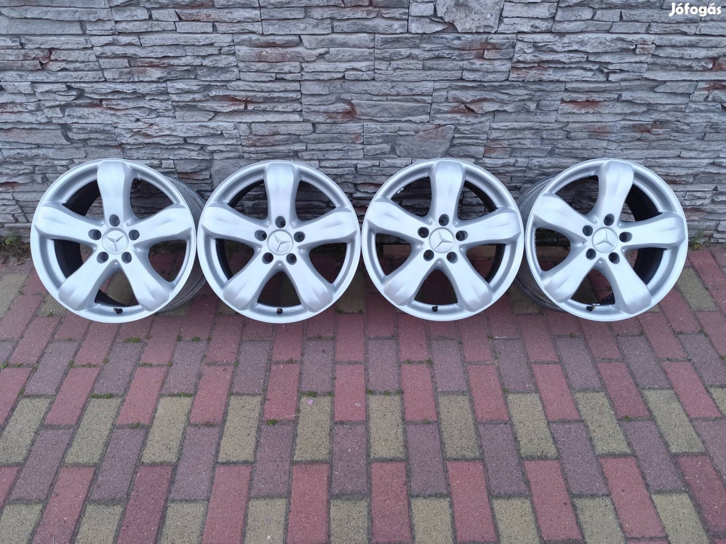 Mercedes 5x112 17 collos alufelni garnitúra 