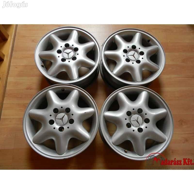 Mercedes 6x15 5x112 használt alu felni