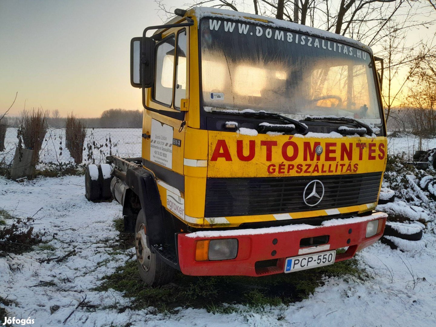 Mercedes 814 autómentő