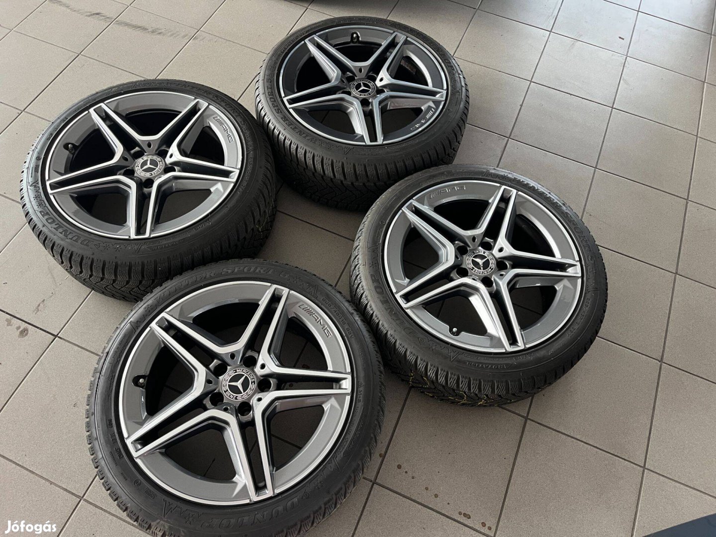 Mercedes AMG 18" Felni És Téli Gumi 4 db