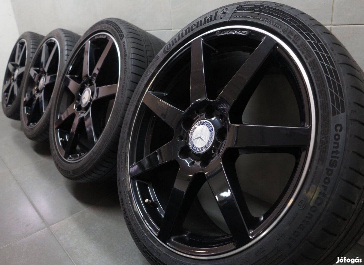 Mercedes AMG 18 coll eredeti gyári cikkszámos alufelni 5x112 felni b5