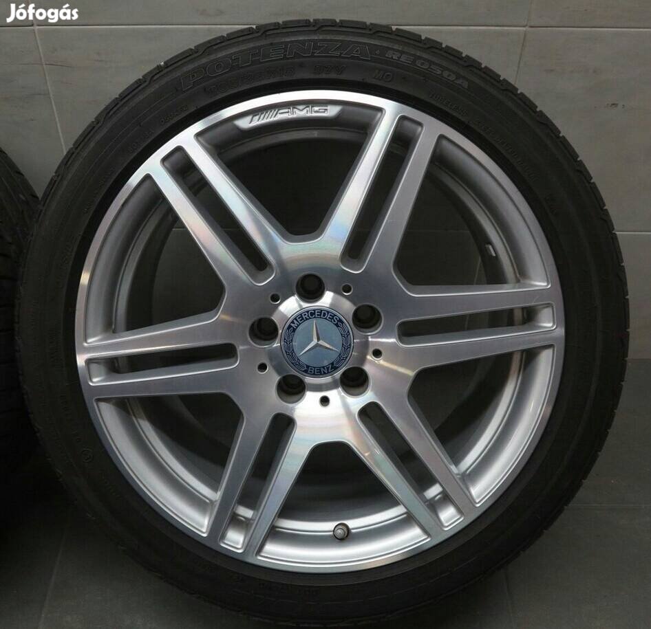 Mercedes AMG 18 coll eredeti gyári cikkszámos alufelni 5x112 felni h7