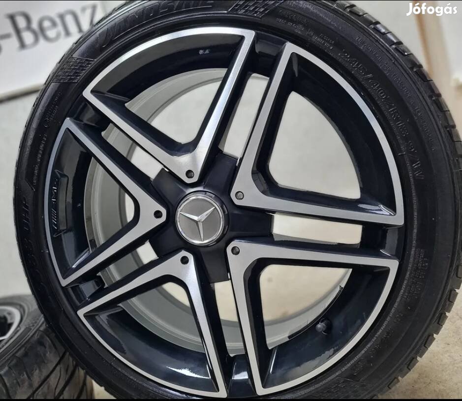 Mercedes AMG 18 coll eredeti gyári cikkszámos alufelni 5x112 felni j2