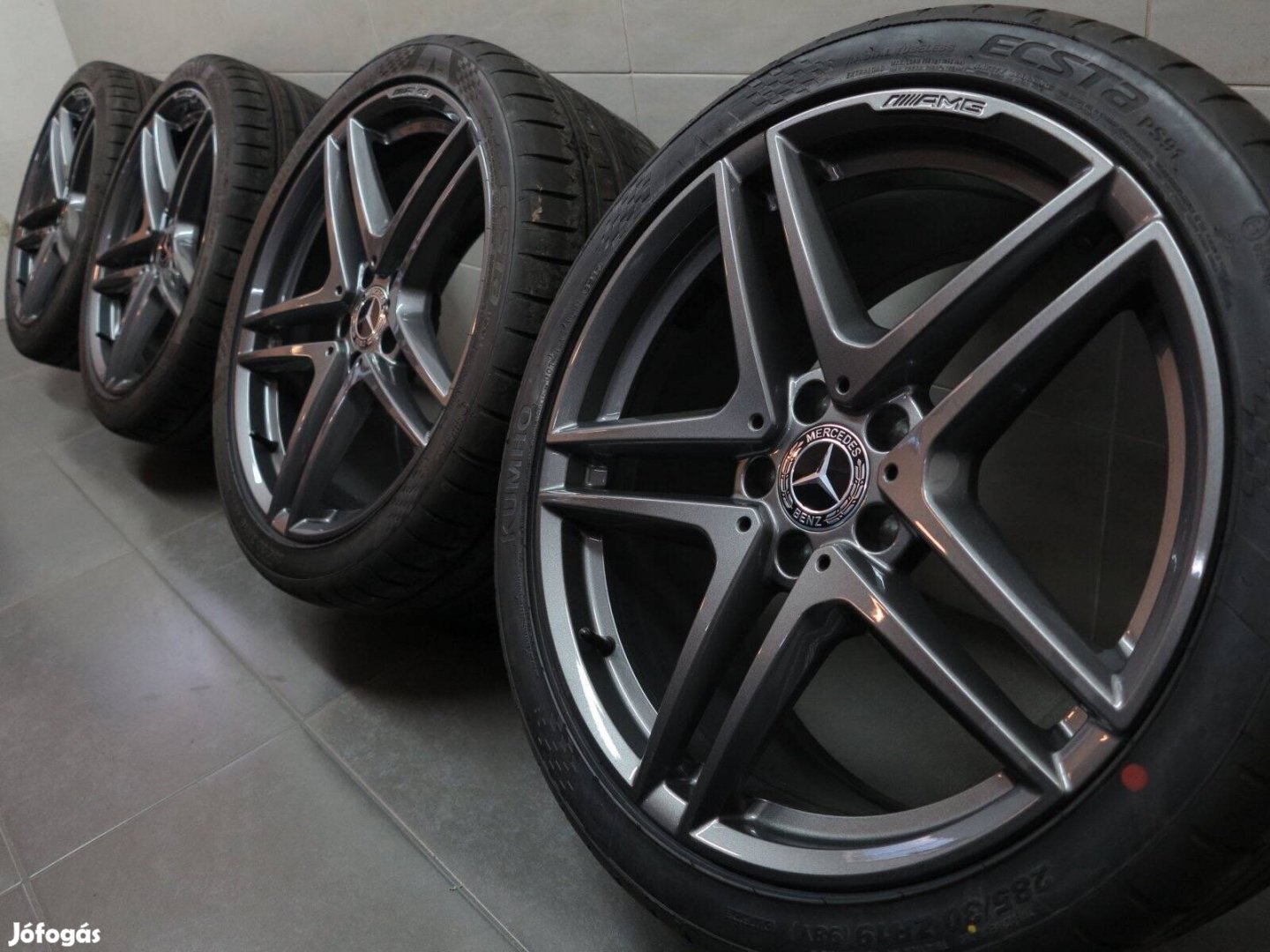 Mercedes AMG 19 coll eredeti gyári cikkszámos alufelni 5x112 felni 5a