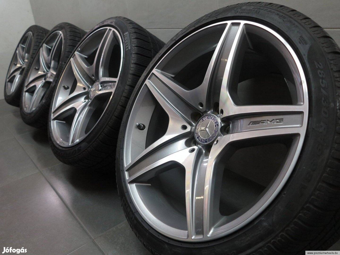 Mercedes AMG 19 coll eredeti gyári cikkszámos alufelni 5x112 felni 6g