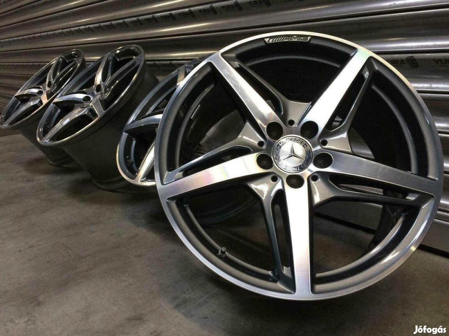 Mercedes AMG 19 coll eredeti gyári cikkszámos alufelni 5x112 felni