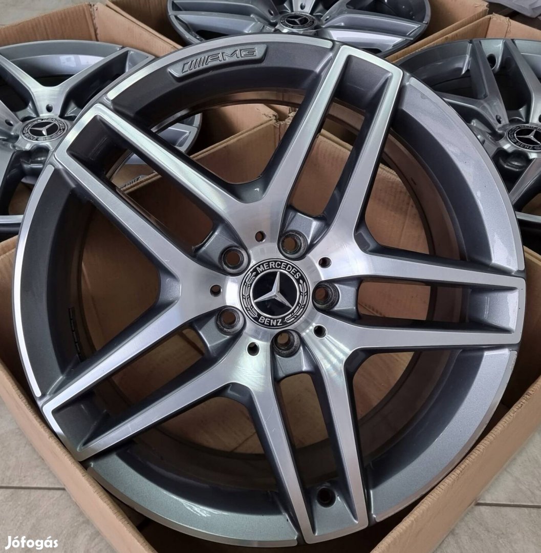 Mercedes AMG 19 coll eredeti gyári cikkszámos alufelni 5x112 felni e8