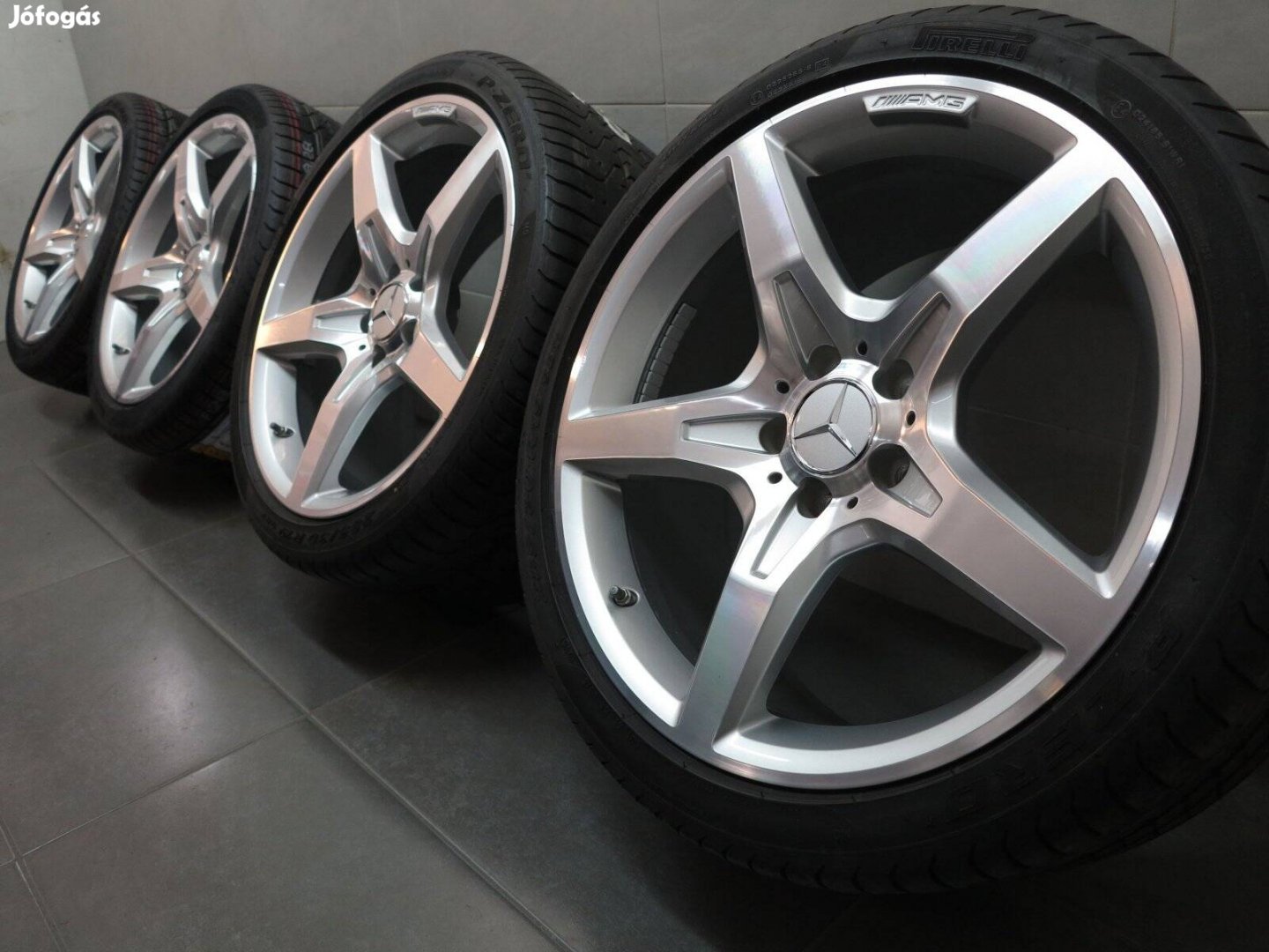 Mercedes AMG 19 coll eredeti gyári cikkszámos alufelni 5x112 felni h7