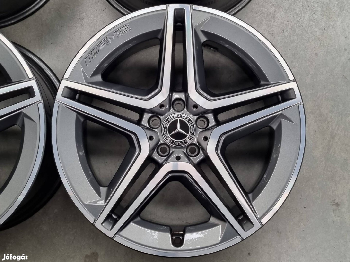 Mercedes AMG 19 coll eredeti gyári cikkszámos alufelni 5x112 felni o1