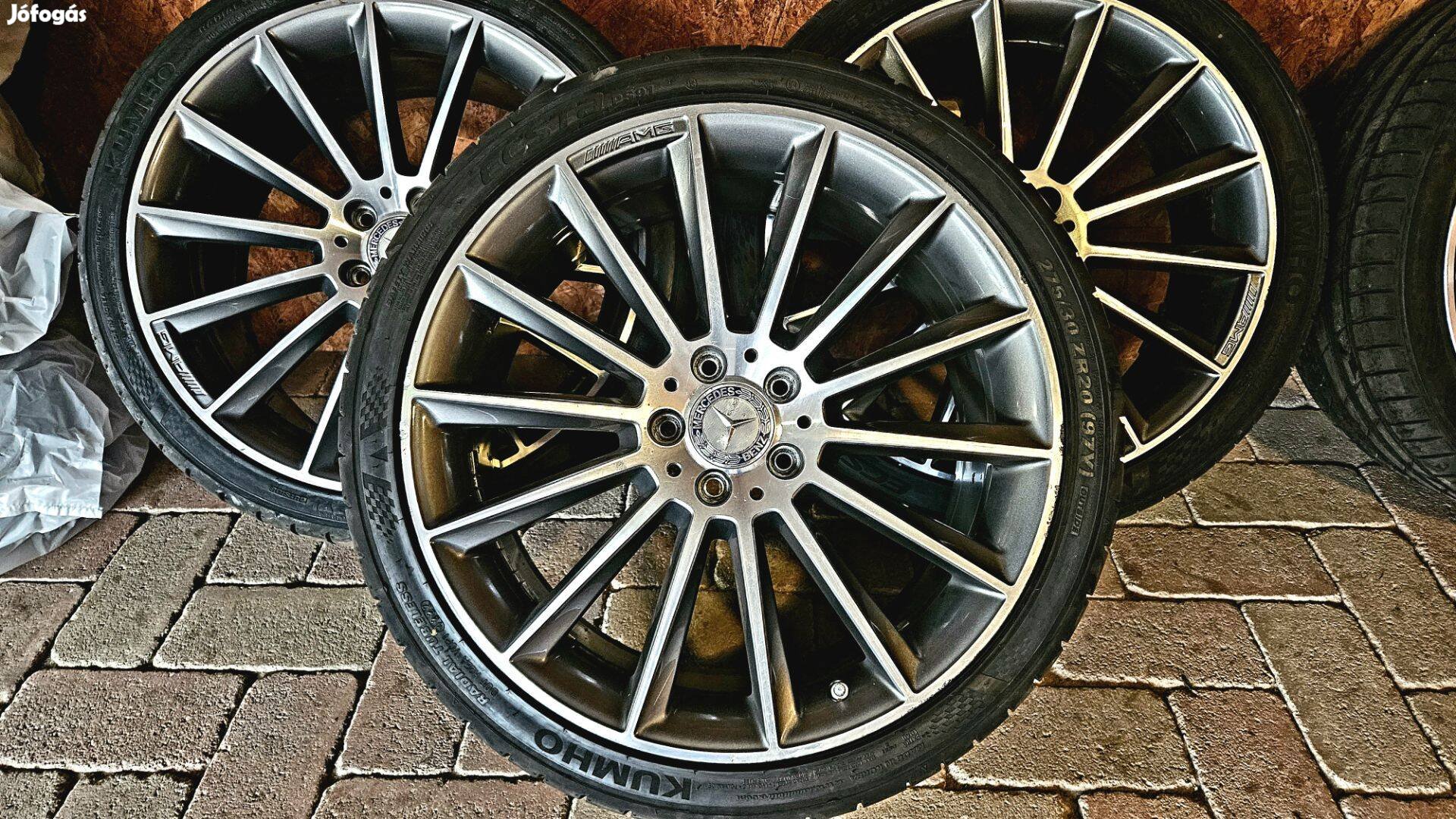 Mercedes AMG 20" gyári alufelni + Kumho nyári gumi