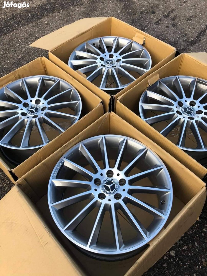 Mercedes AMG 20 coll eredeti gyári cikkszámos alufelni 5x112 felni h2