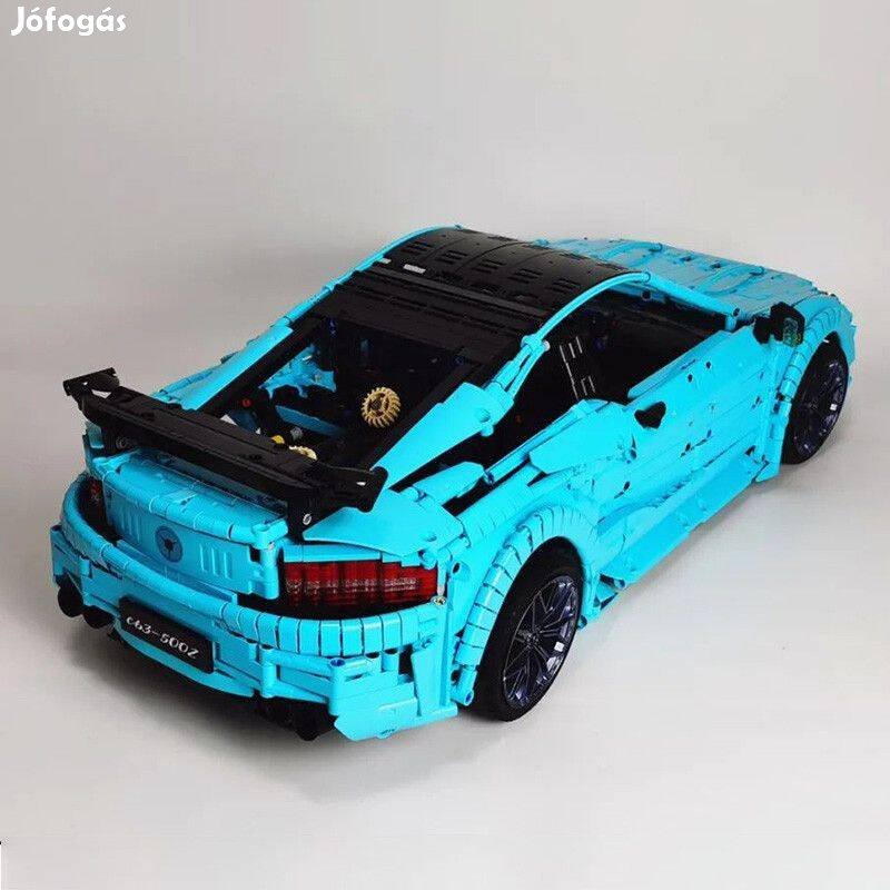 Mercedes AMG C63 1:8 arányú Lego Technic kompatibilis sportkocsi