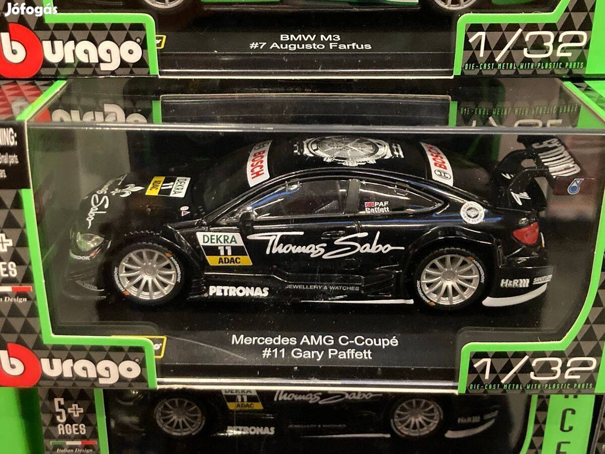 Mercedes AMG C Coupe DTM No.11 Garry Paffett 1:32 Bburago