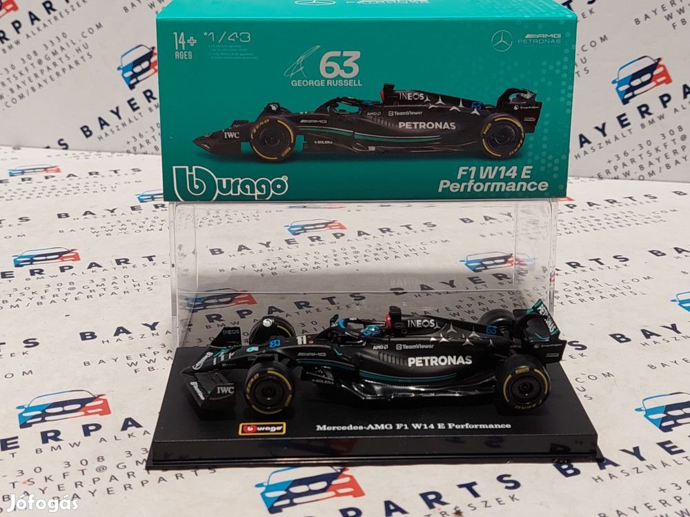 Mercedes-AMG Petronas Team W14 F1 #63 (2023) - George Russel - PILÓTÁ