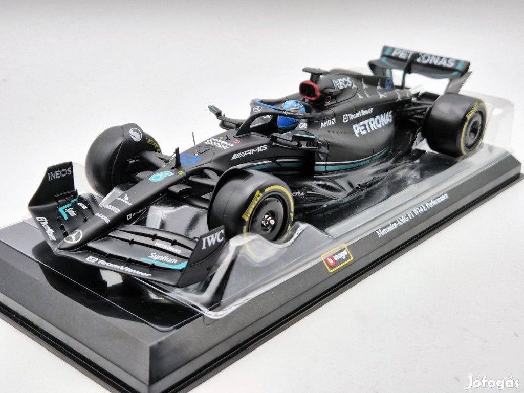 Mercedes AMG Petronas W14 F1 #63 (2023) - George Russel -  Burago - 1