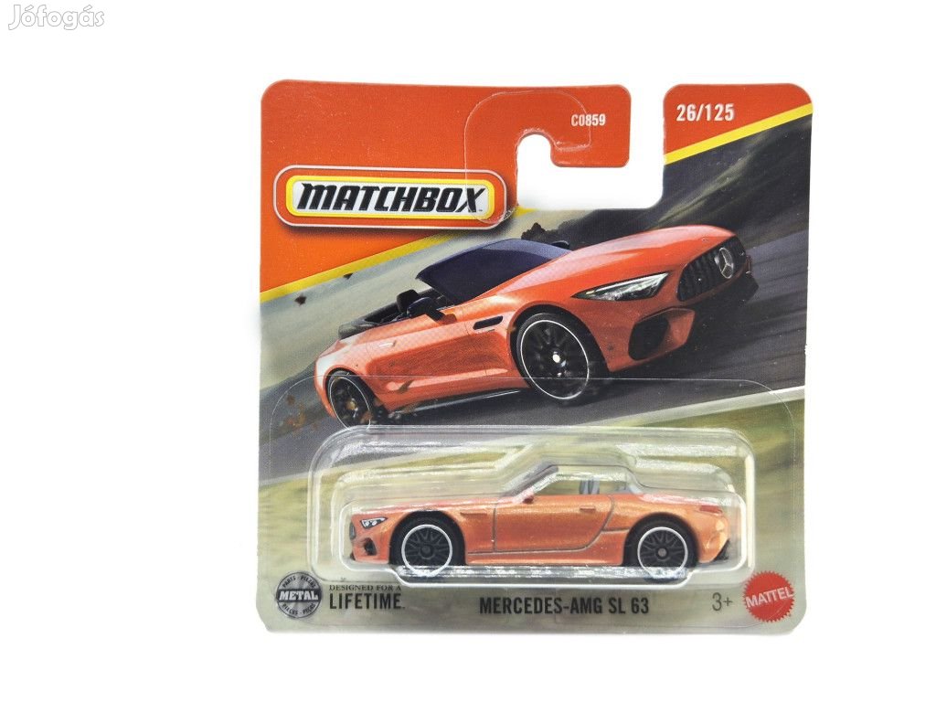 Mercedes-AMG SL 63 - 26/125 - bliszteres -  Matchbox - 1:64