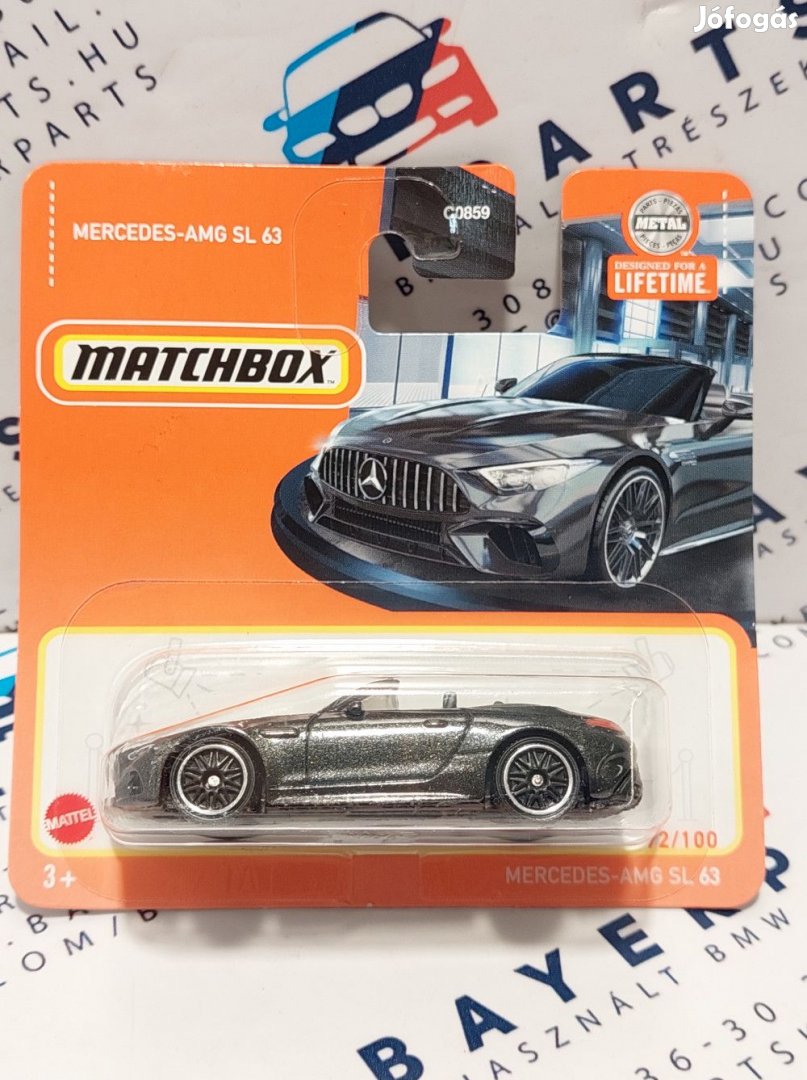 Mercedes-AMG SL 63 - 72/100 - bliszteres - bliszteres -  Matchbox - 1