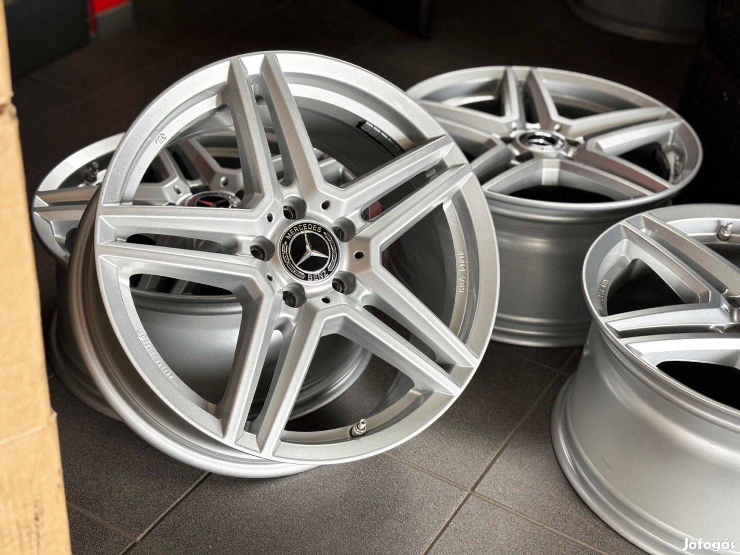 Mercedes AMG Style 18" 5x112 kétszéles alufelni 18 coll W205 W212 W213