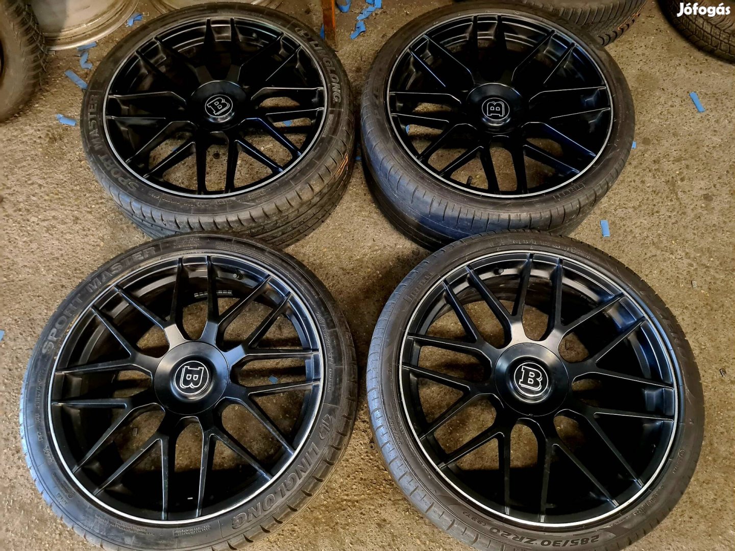 Mercedes AMG style alufelni Brabus konkáv 5x112