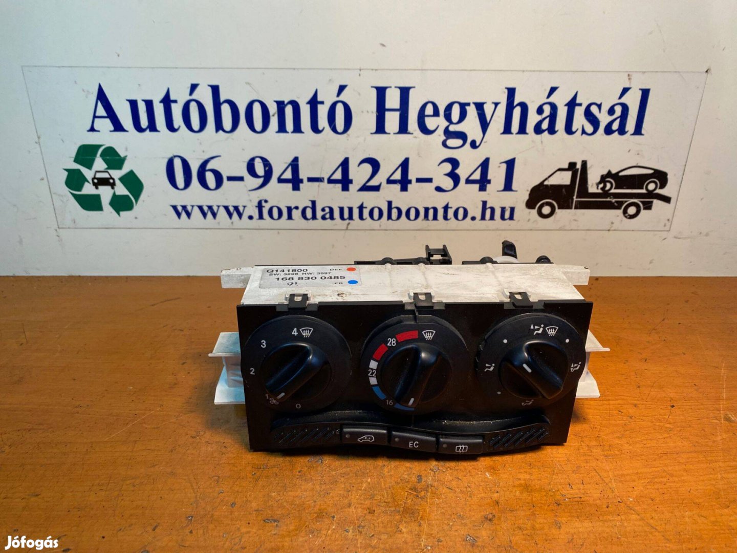 Mercedes A-Class 168 A-170 CDi fűtéskapcsoló