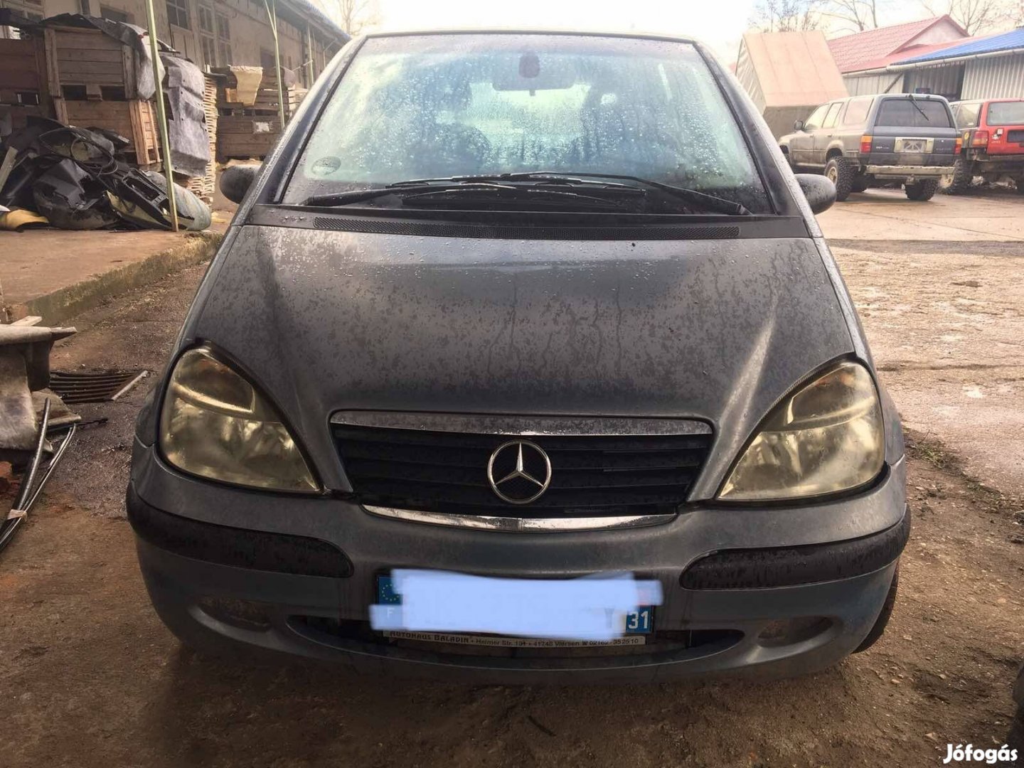 Mercedes A W168 1.4b,5ajtós alkatrészek