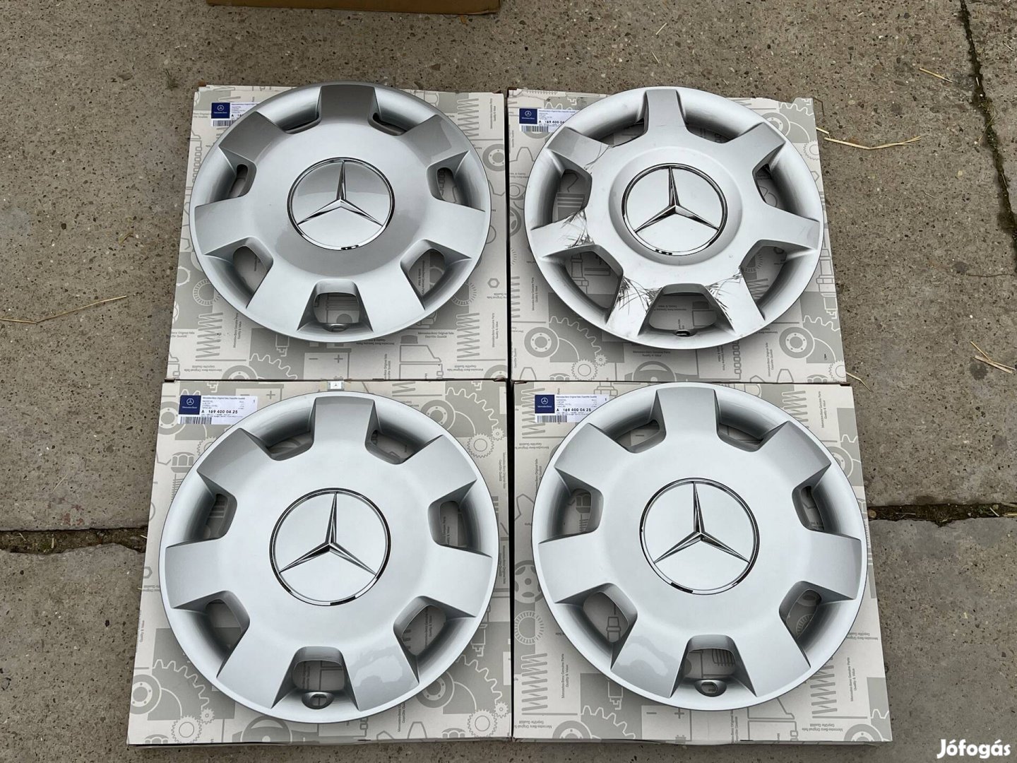 Mercedes A-osztály 15-os 4db gyári dísztárcsa eladó